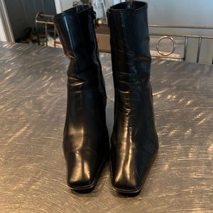 Amalfi Nordstrom boots.  Black leather. Size 7 1/2.